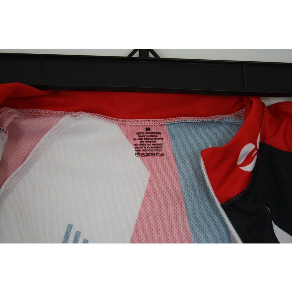 Giant Cycling Red & Black Long Sleeve Full Zip Cycling Jersey Mens Medium - Picture 5 of 6